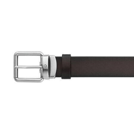 Ceintures Montblanc 30 mm en cuir marron