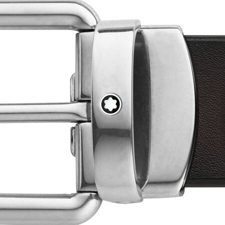 Ceintures Montblanc 30 mm en cuir marron