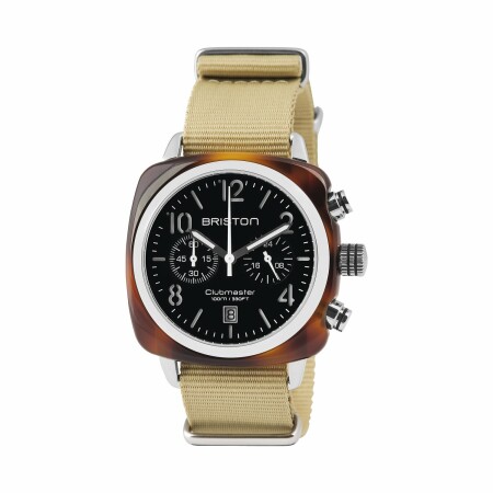 Montre Briston Clubmaster Classic Chrono Date Acétate