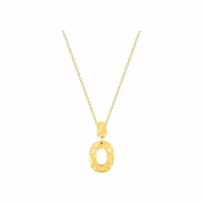 Collier en plaqué or jaune