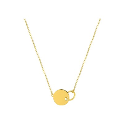 Collier en plaqué or
