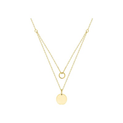 Collier en plaqué or