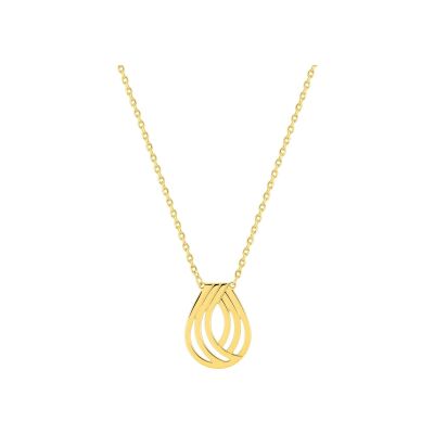 Collier en plaqué or