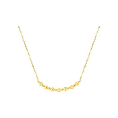 Collier en plaqué or