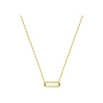 Collier en plaqué or