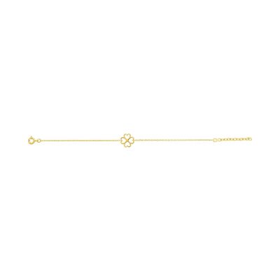 Bracelet en plaqué or, taille 18cm