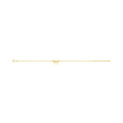 Bracelet en plaqué or et oxyde de zirconium