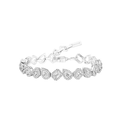 Messika My Twin bracelet, white gold, diamonds