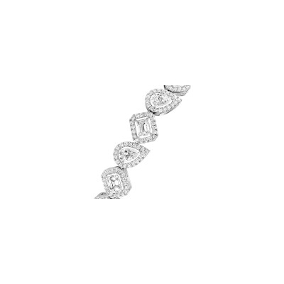 Messika My Twin bracelet, white gold, diamonds