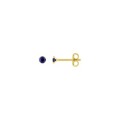Clous d'oreilles en plaqué or et oxyde de zirconium