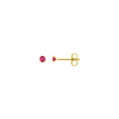 Clous d'oreilles en plaqué or et oxyde de zirconium