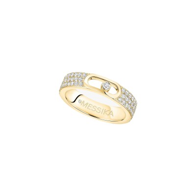 Alliance Messika Move Joaillerie pavée en or jaune  et de diamants