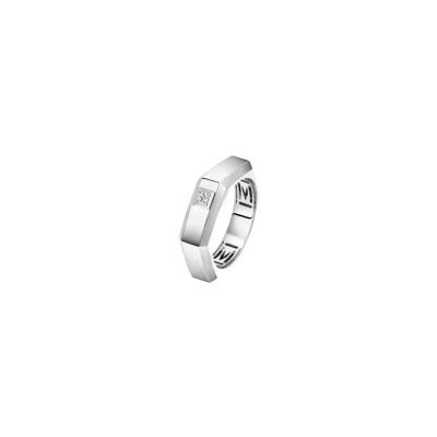 Bague Messika Moderniste MM en or blanc et diamants