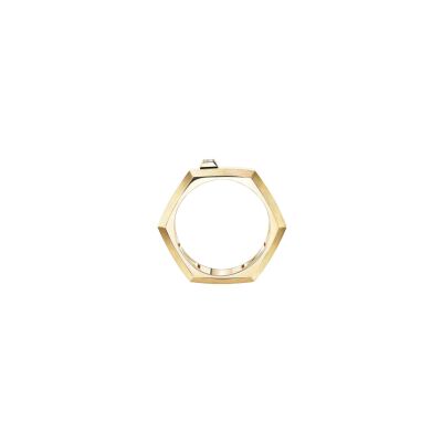 Bague Messika Moderniste MM en or jaune et diamants