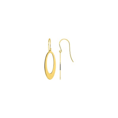 Boucles d'oreilles crochet en plaqué or