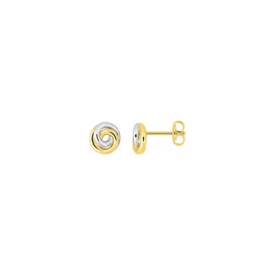 Clous d'oreilles en plaqué or