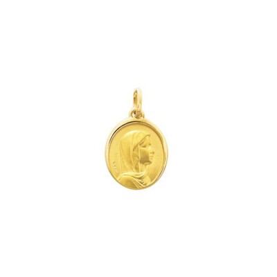 Médaille Vierge en plaqué or
