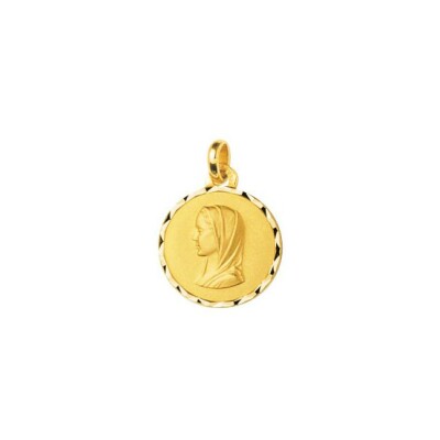 Médaille Vierge en plaqué or