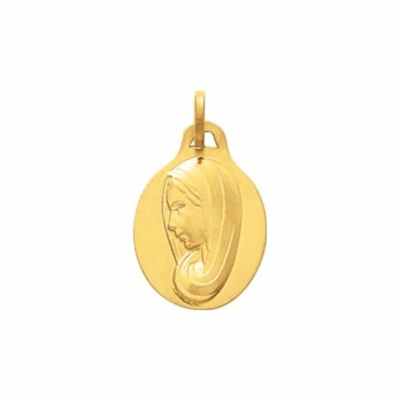 Médaille Vierge en plaqué or