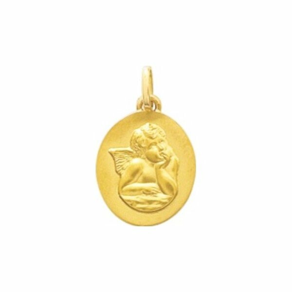 Médaille Ange en plaqué or