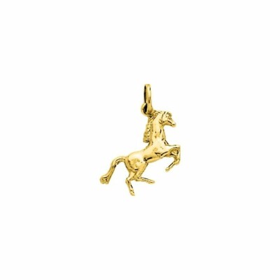 Pendentif Cheval en plaqué or