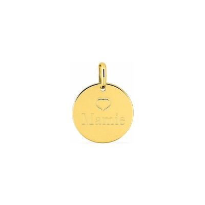 Pendentif en plaqué or