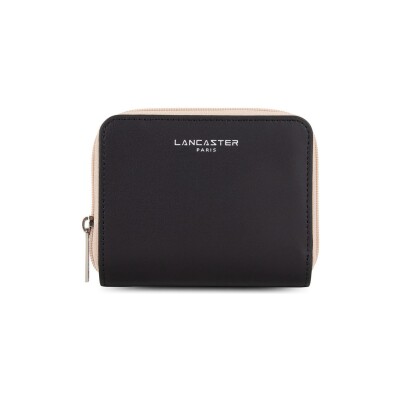 Portefeuille zippé dos-à-dos Lancaster Smooth