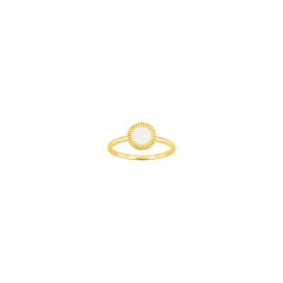 Bague en plaqué or
