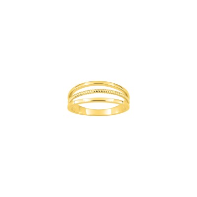 Bague en plaqué or