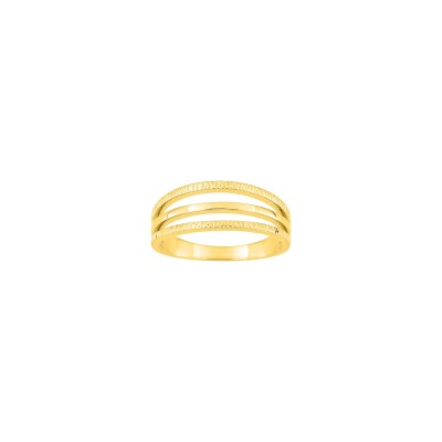 Bague en plaqué or