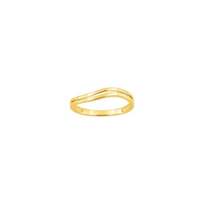 Bague en plaqué or