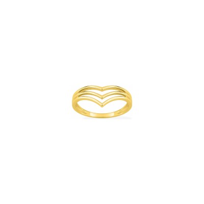 Bague en plaqué or
