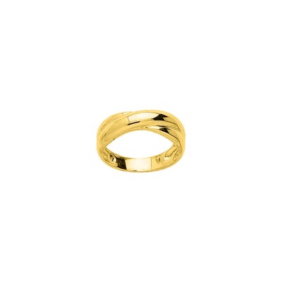 Bague fantaisie en or jaune