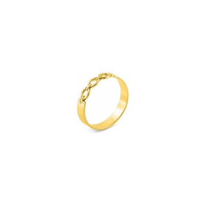 Bague en plaqué or