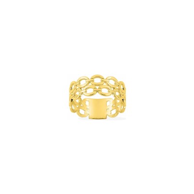Bague en plaqué or