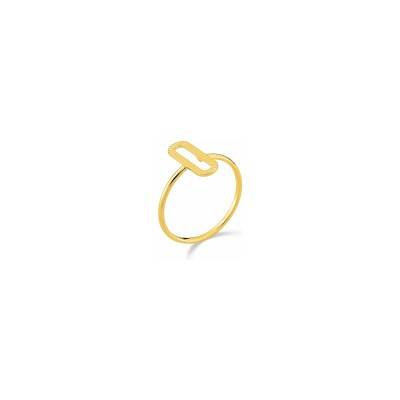 Bague en plaqué or