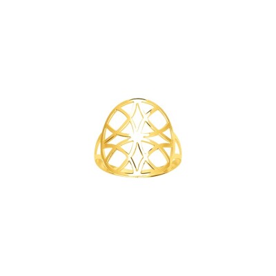 Bague en plaqué or