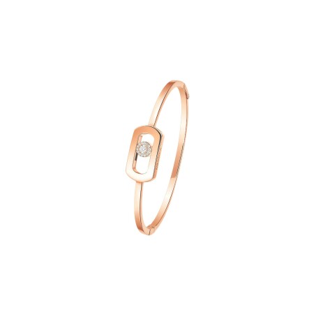 Messika So Move bracelet, pink gold, diamonds