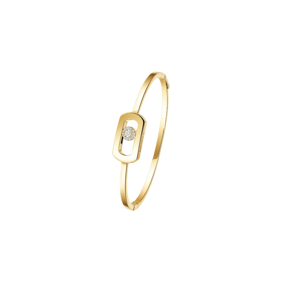 Messika So Move bracelet, yellow gold, diamonds