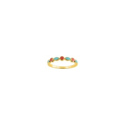 Bague en plaqué or