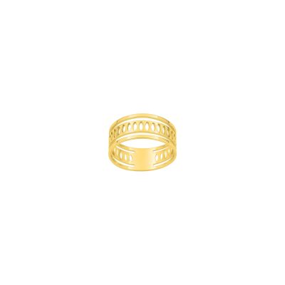 Bague en plaqué or