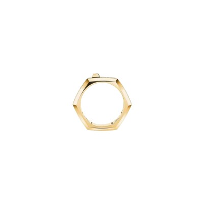 Messika Moderniste MM pavé ring in yellow gold and diamonds
