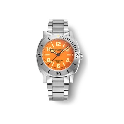 Montre Nivada Grenchen Orange Depthmaster 14127A20