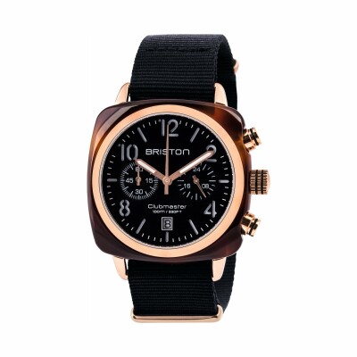 Montre Briston Clubmaster Classic Chrono Date Acétate