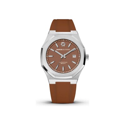 Montre Maison du Temps MTBeta Mocha Silicone