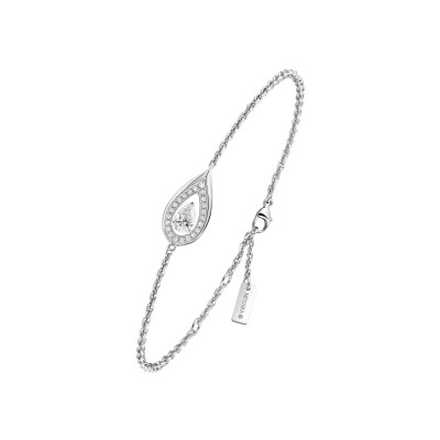 Bracelet Messika Fiery en or blanc et diamants 0.10ct