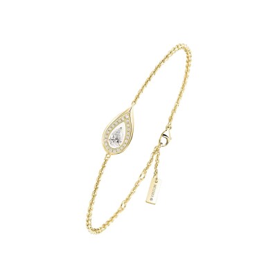 Bracelet Messika Fiery en or jaune et diamants 0.10ct
