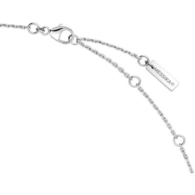 Collier Messika Fiery Collier en or blanc et diamant, grand modèle