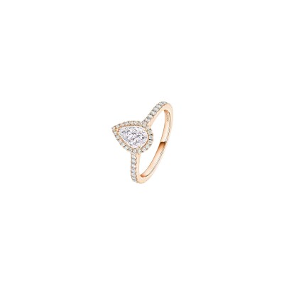 Bague Messika Joy en or rose et diamants