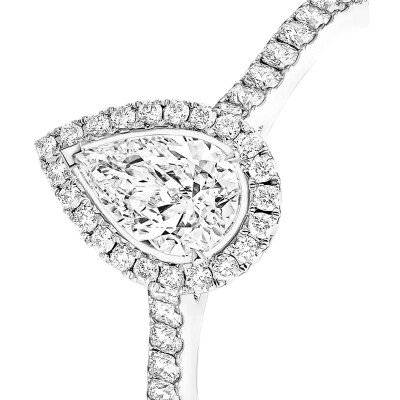 Bague Messika Joy en or blanc et diamants
